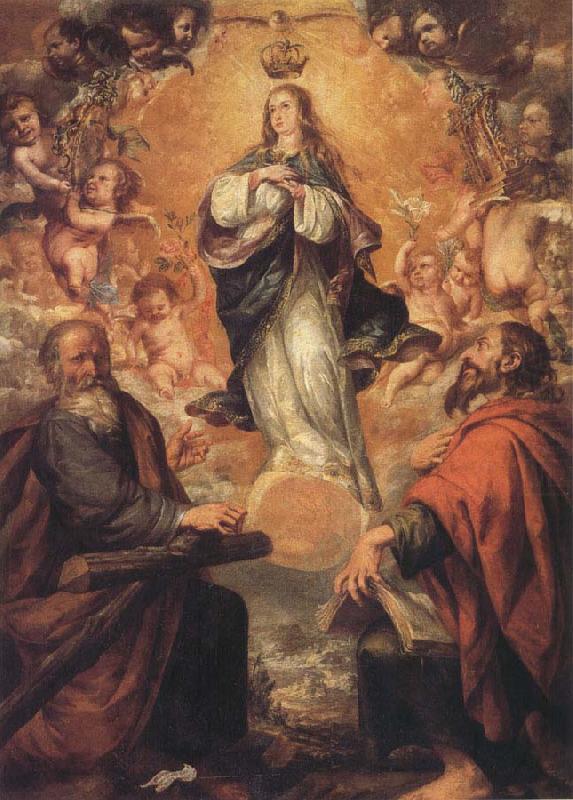 Virgin of the Immaculate Conception with Sts.Andrew and Fohn the Baptist, Juan de Valdes Leal